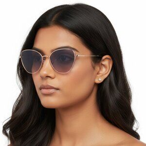 New American Optical Pink Gradient Cat Eye Ladies Sunglasses WHITNEY-P 1 58  Wom